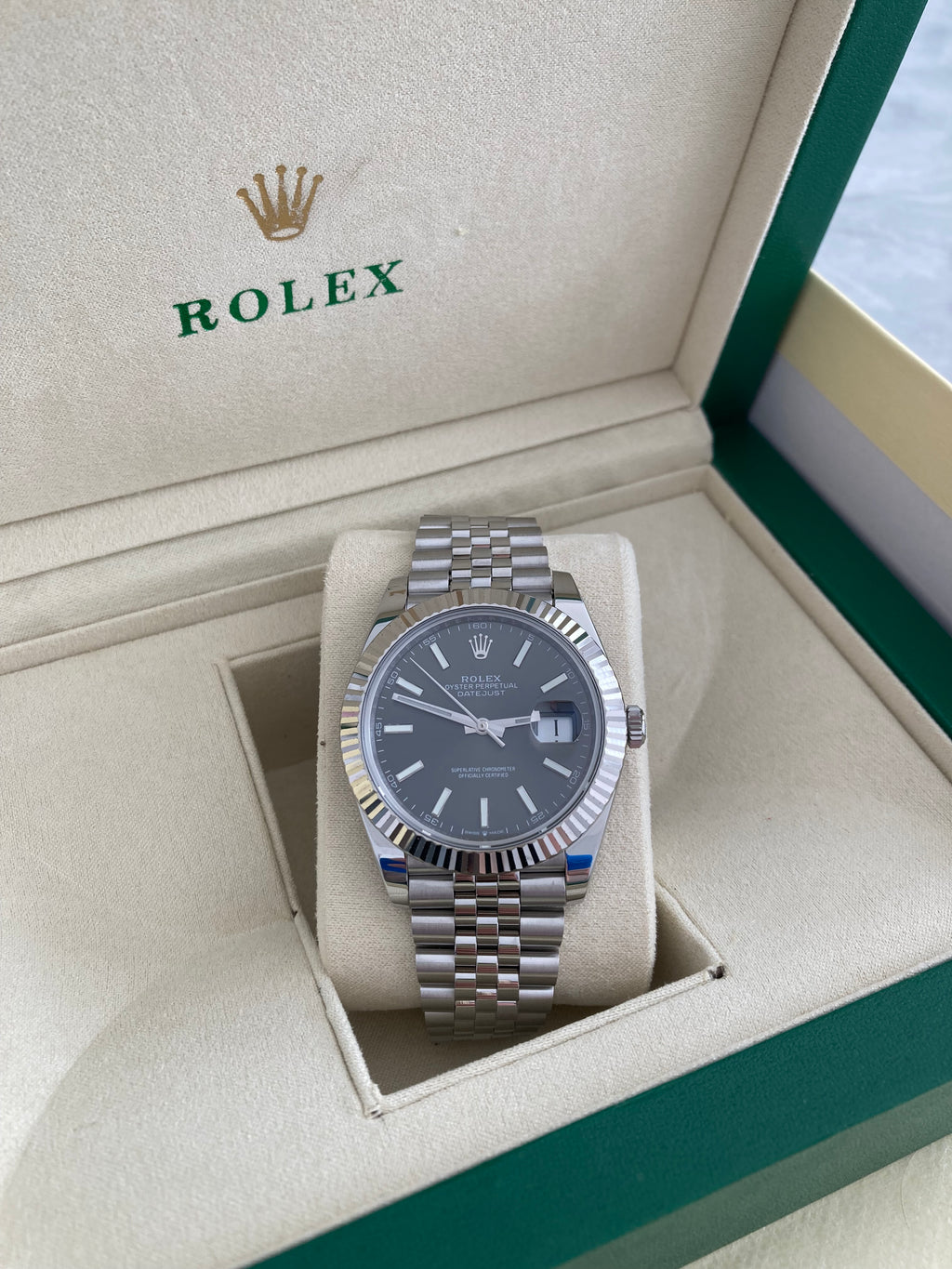 WIN a Brand New Rolex Datejust 41 | 126334