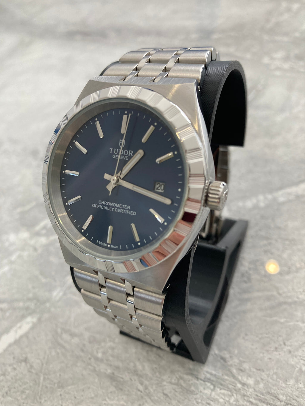 Tudor Royal, Automatic, Blue Dial, Notched Bezel, Steel Case (40mm)