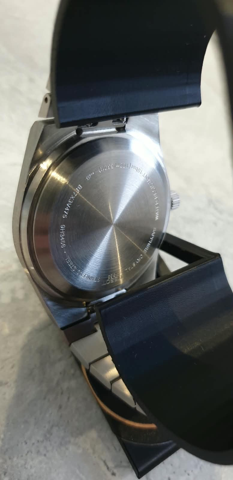 Tissot PRX, Quartz, Blue Dial, Stainless Steel Case & Bracelet (40mm)