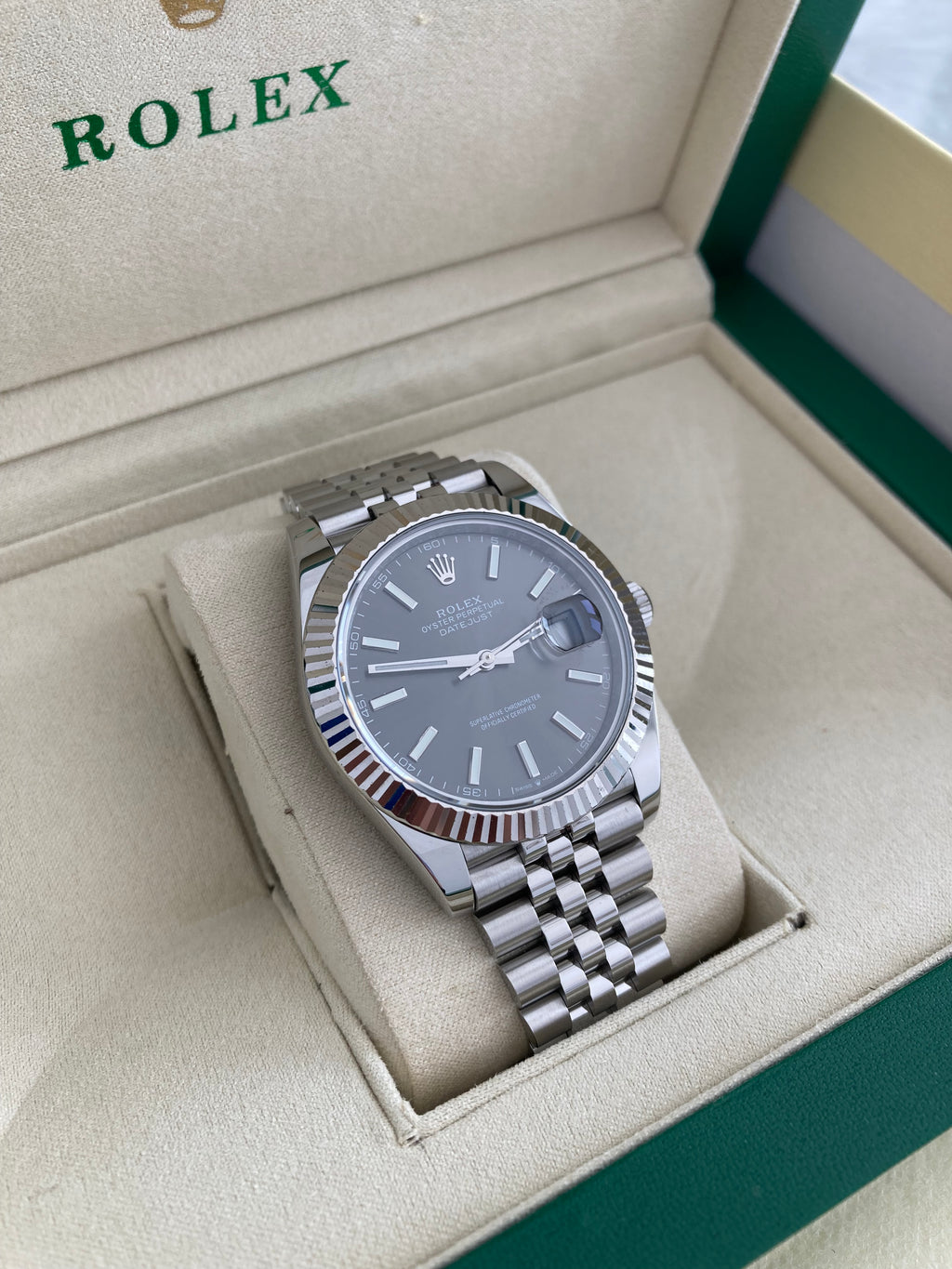 WIN a Brand New Rolex Datejust 41 | 126334