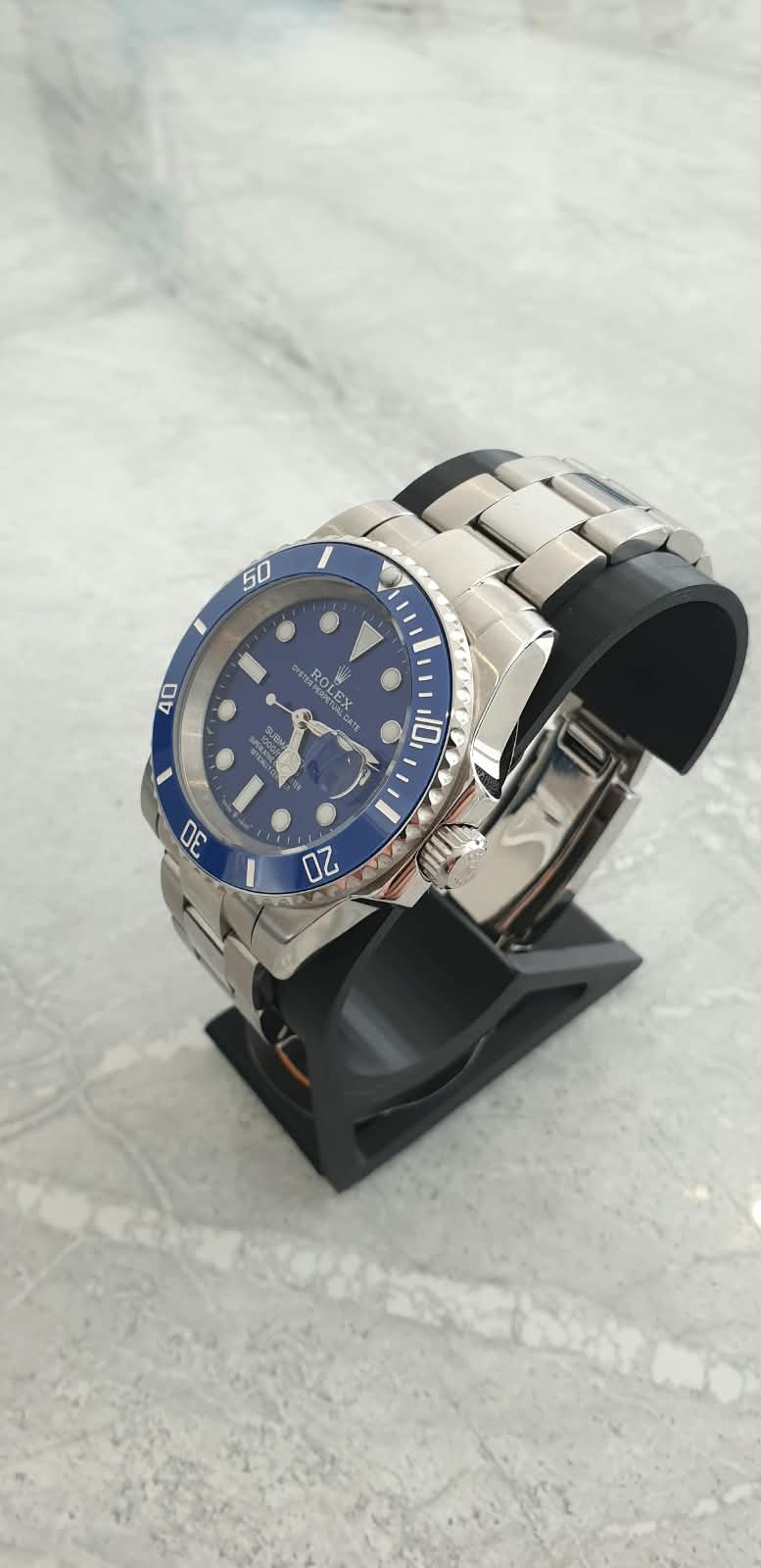 Rolex Submariner, Automatic, Blue Dial, Ceramic Bezel, Steel Case (41mm)