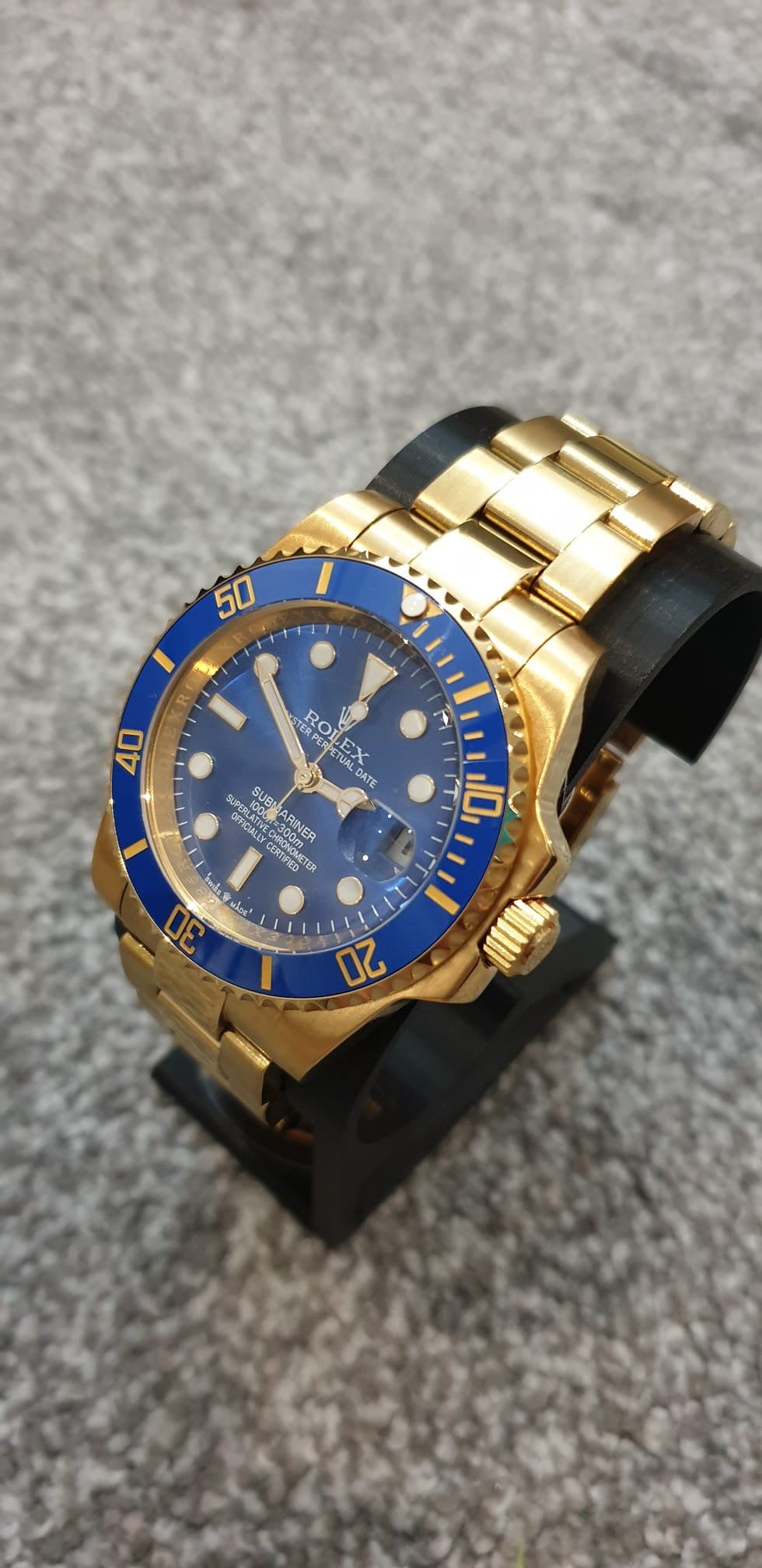 Rolex Submariner, Automatic, Blue Dial, Ceramic Bezel, Steel Case (41mm)