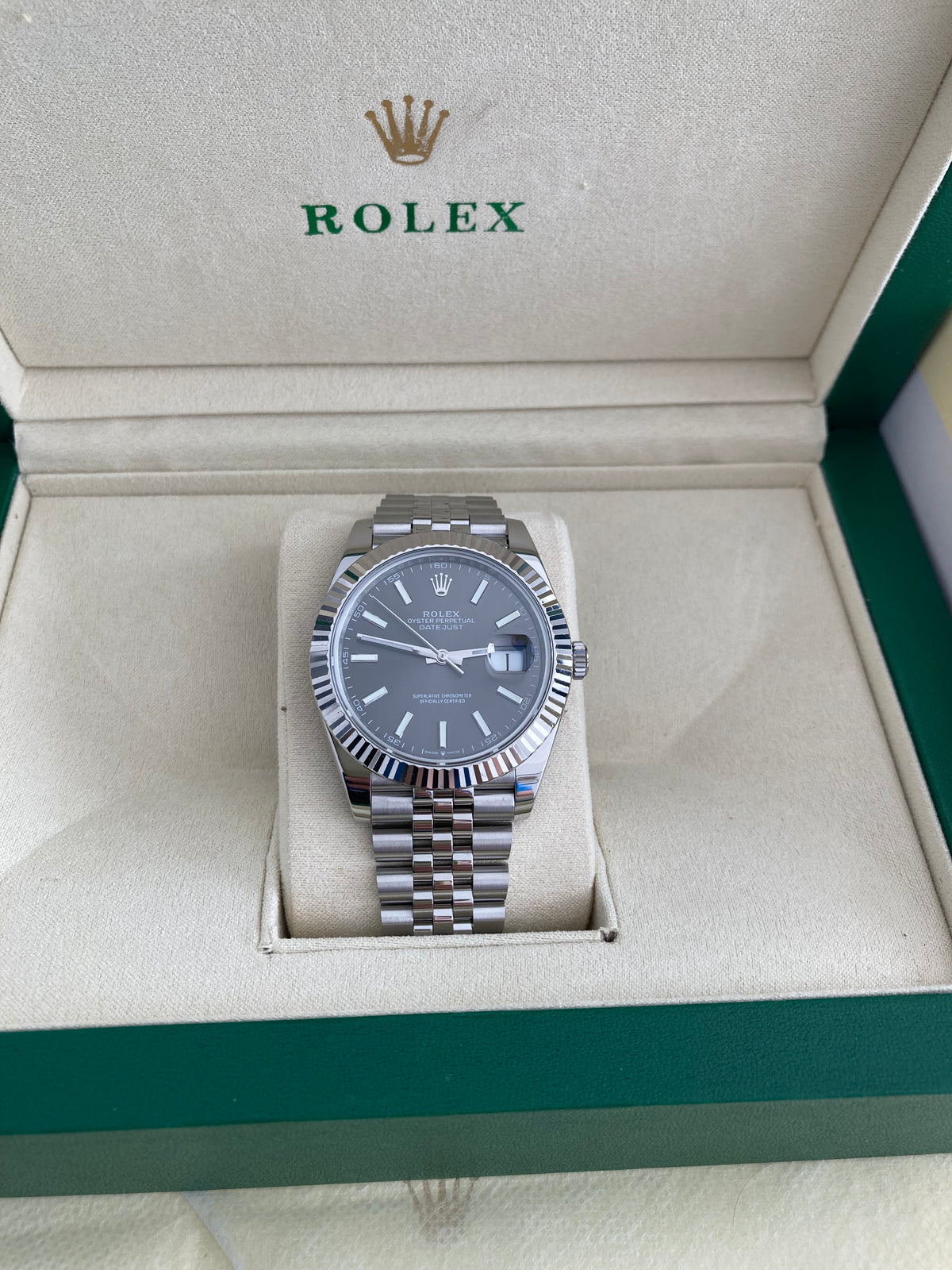WIN a Brand New Rolex Datejust 41 | 126334