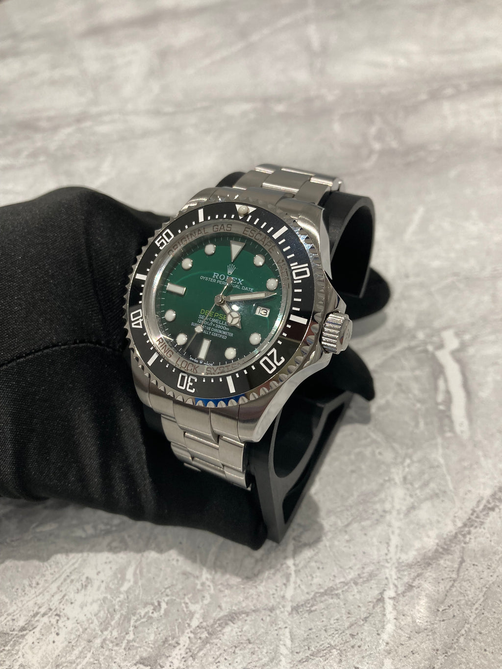 Rolex Deepsea Sea-Dweller, Automatic, Green Dial, Ceramic Bezel, Steel Case (44mm)