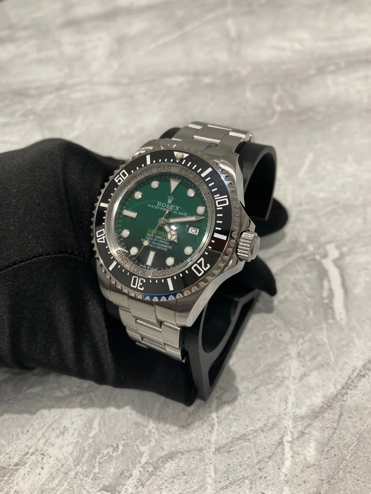 Rolex Deepsea Sea-Dweller, Automatic, Green Dial, Ceramic Bezel, Steel Case (44mm)