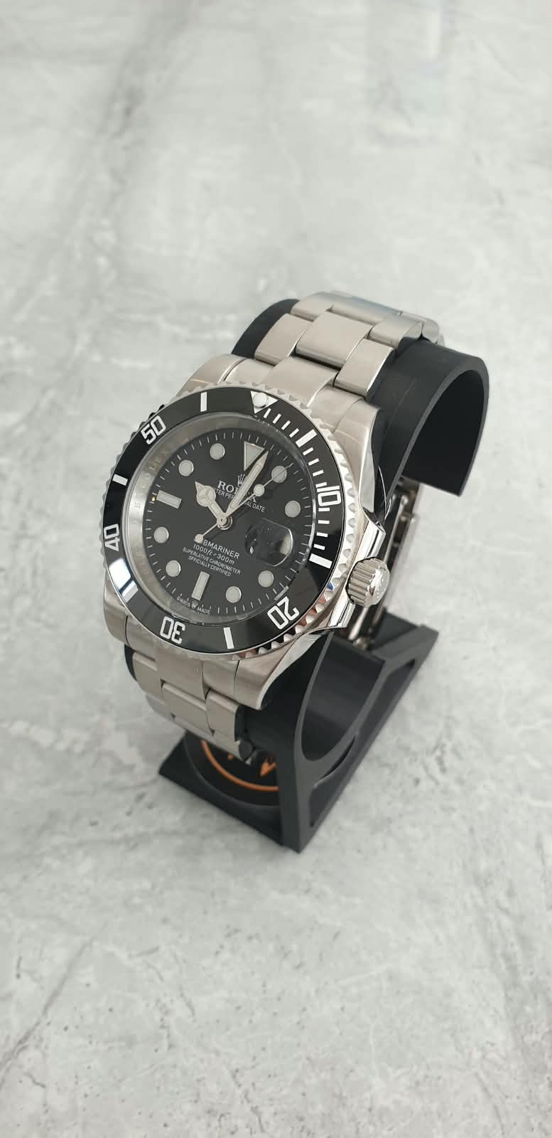 Rolex Submariner, Automatic, Black Dial, Ceramic Bezel, Steel Case (41mm)
