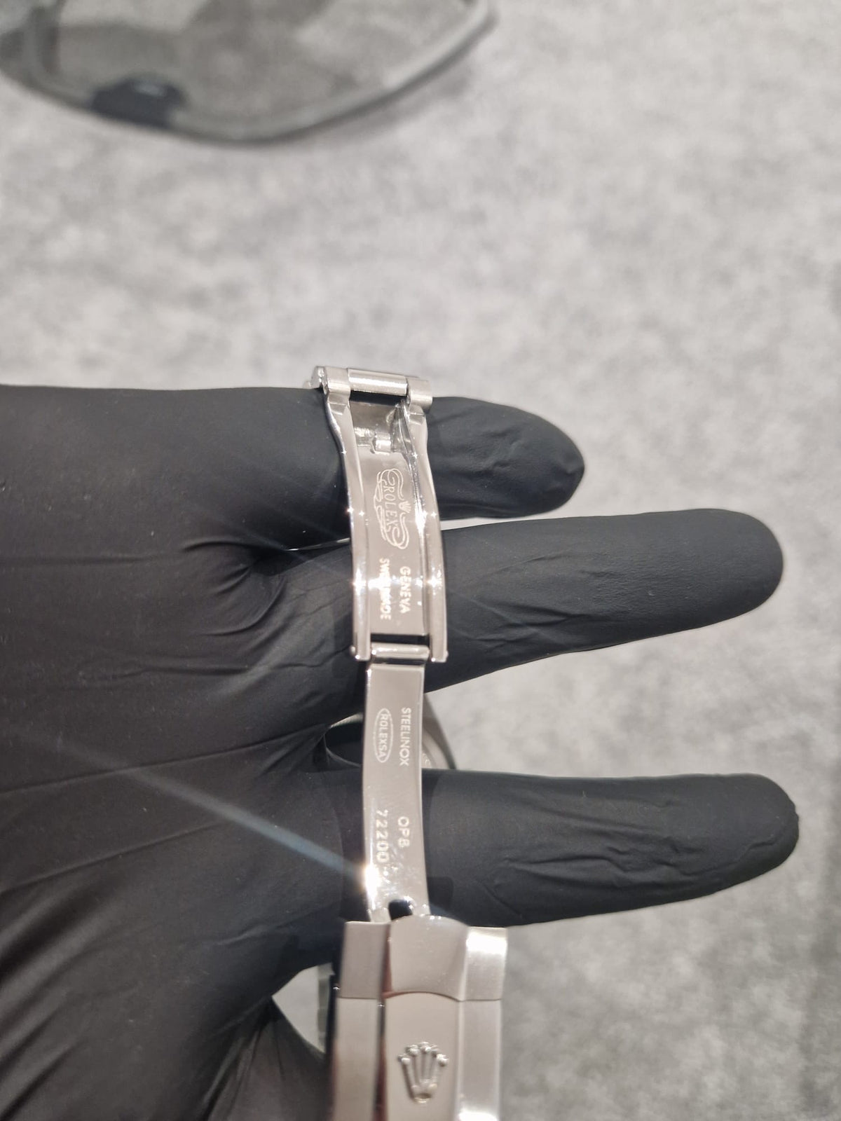 Rolex Datejust, Automatic, Ombré Green Dial, Fluted Bezel, Steel Case (41mm)