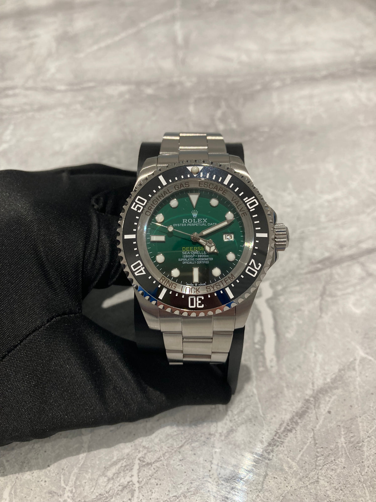 Rolex Deepsea Sea-Dweller, Automatic, Green Dial, Ceramic Bezel, Steel Case (44mm)