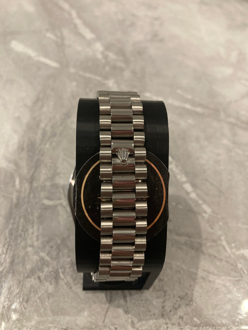Rolex Day-Date, Automatic, Grey Dial, Fluted Bezel, Steel Case (40mm)