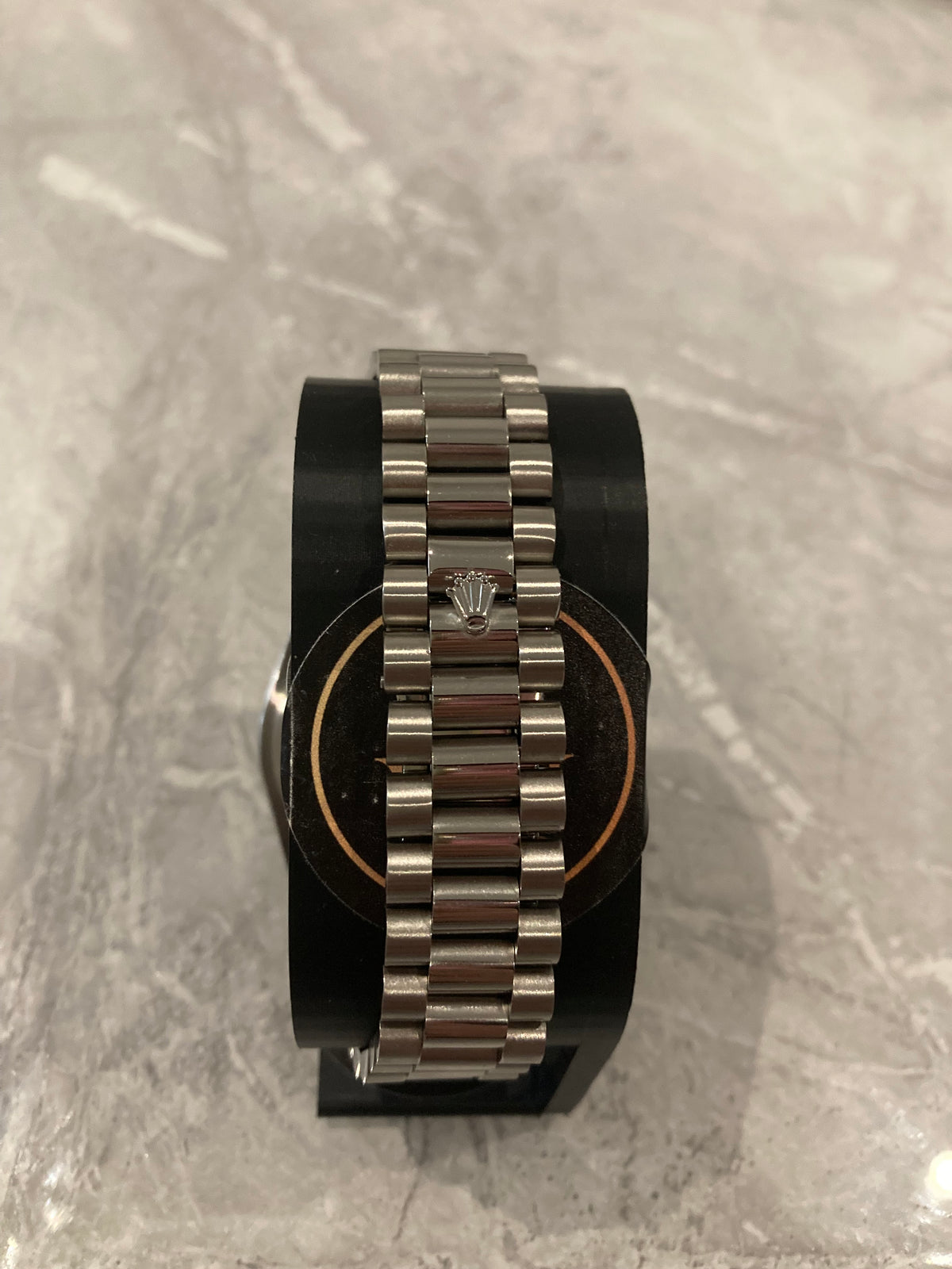 Rolex Day-Date, Automatic, Grey Dial, Fluted Bezel, Steel Case (40mm)