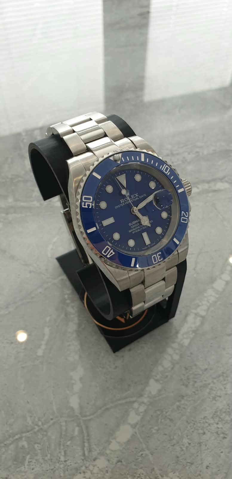 Rolex Submariner, Automatic, Blue Dial, Ceramic Bezel, Steel Case (41mm)