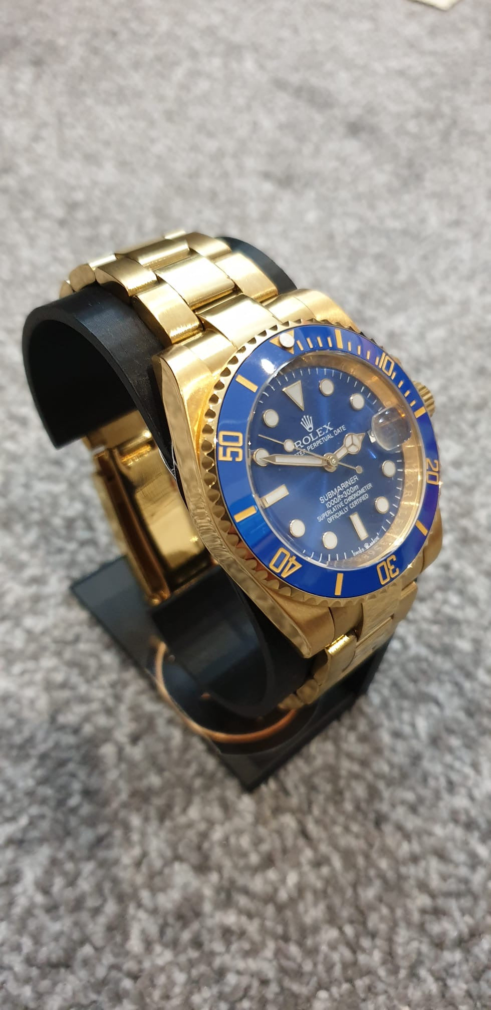 Rolex Submariner, Automatic, Blue Dial, Ceramic Bezel, Steel Case (41mm)