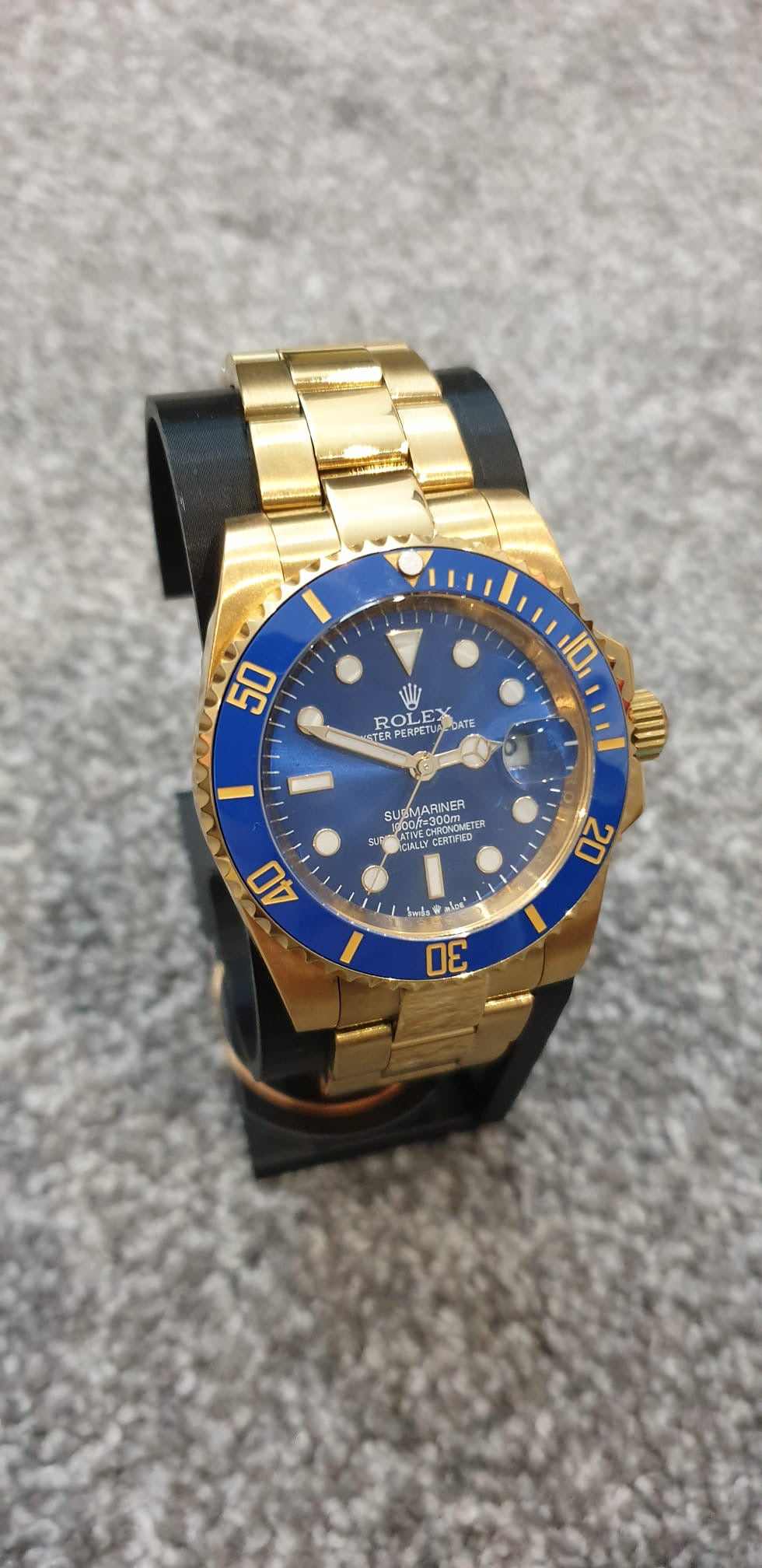 Rolex Submariner, Automatic, Blue Dial, Ceramic Bezel, Steel Case (41mm)