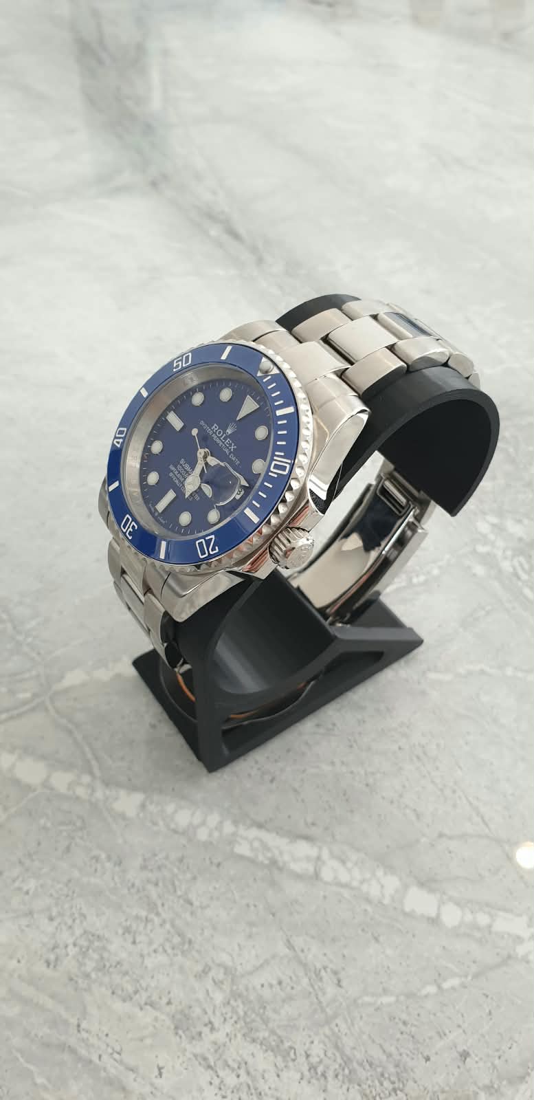 Rolex Submariner, Automatic, Blue Dial, Ceramic Bezel, Steel Case (41mm)