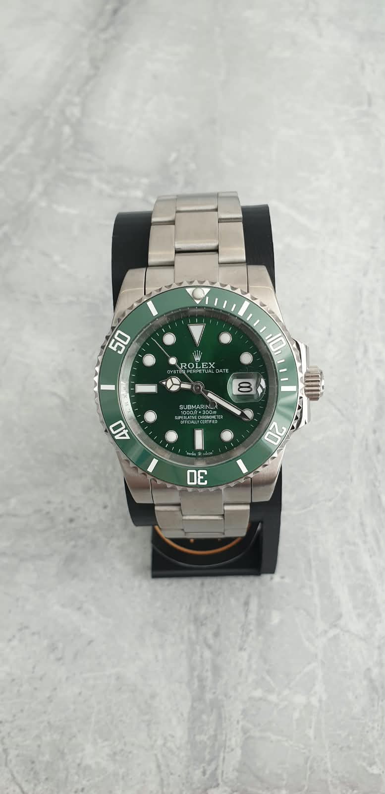 Rolex Submariner, Automatic, Green Dial, Ceramic Bezel, Steel Case (41mm)