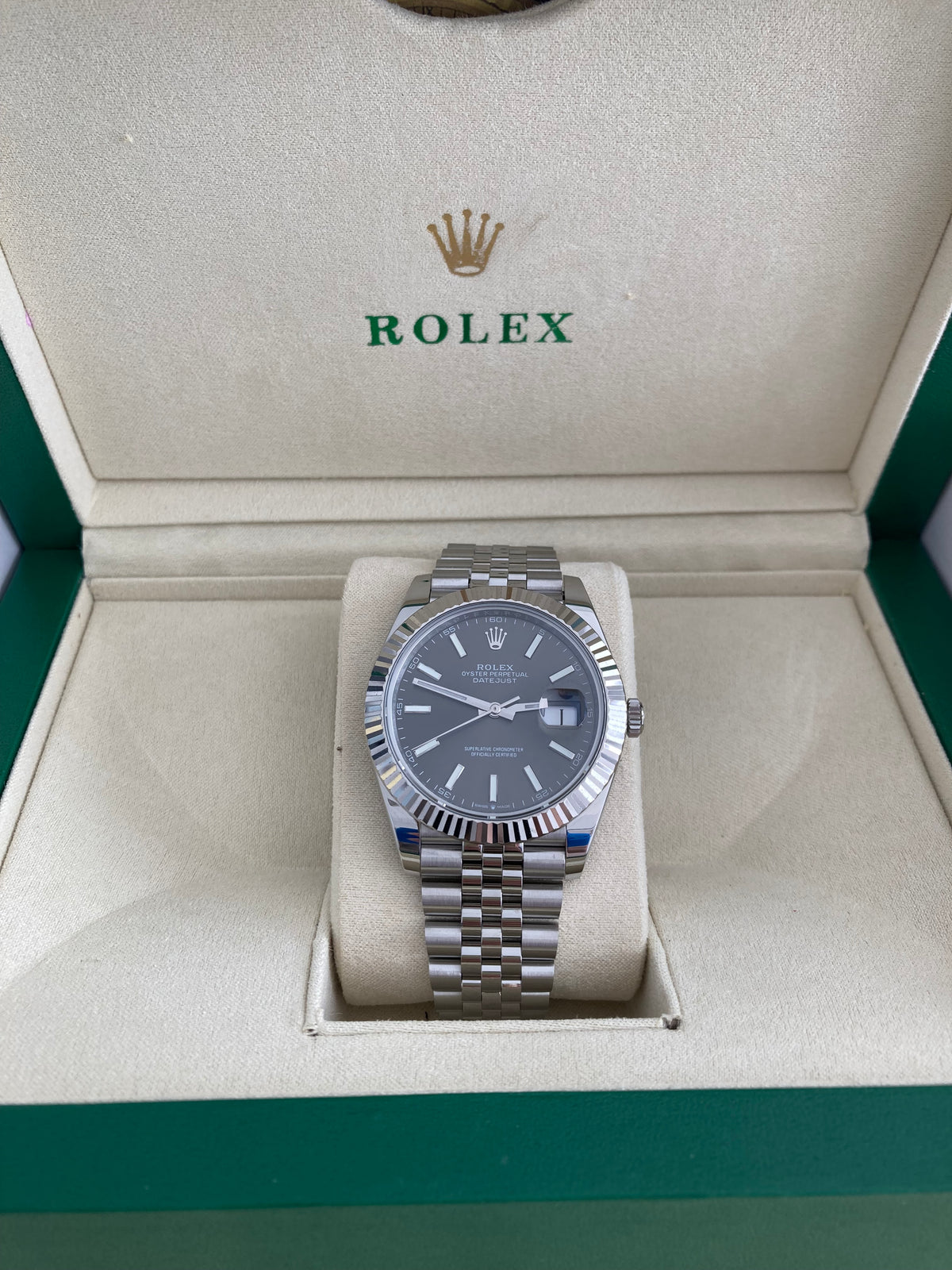WIN a Brand New Rolex Datejust 41 | 126334