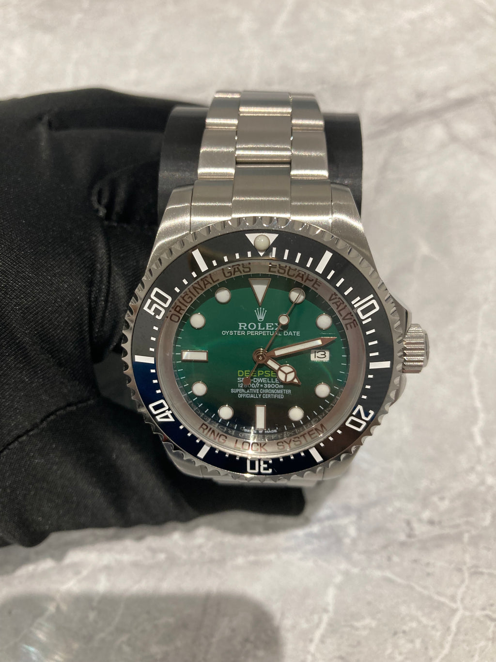 Rolex Deepsea Sea-Dweller, Automatic, Green Dial, Ceramic Bezel, Steel Case (44mm)