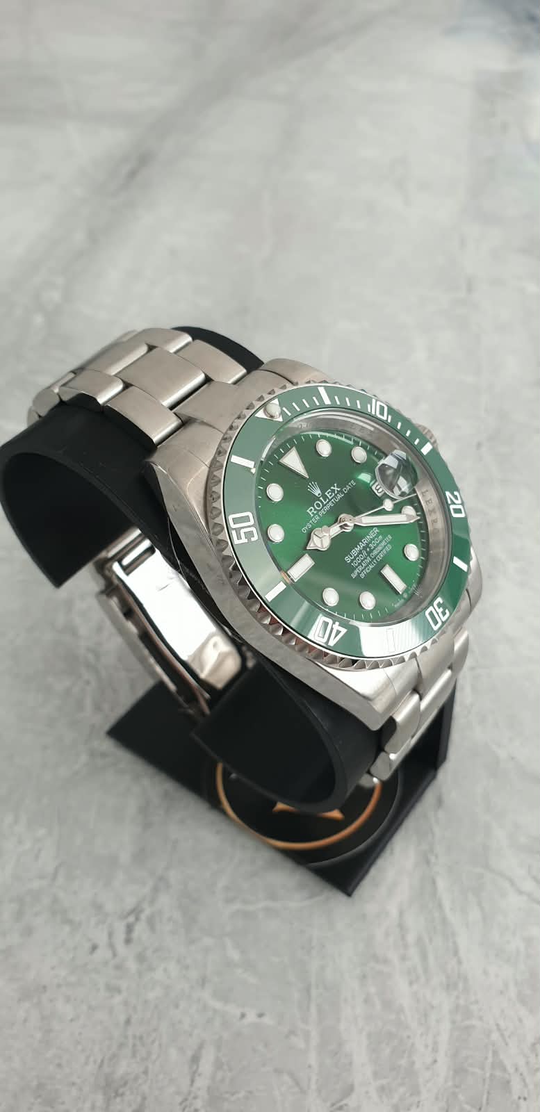Rolex Submariner, Automatic, Green Dial, Ceramic Bezel, Steel Case (41mm)