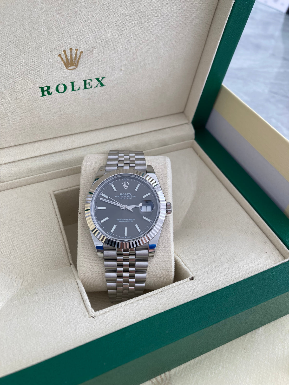 WIN a Brand New Rolex Datejust 41 | 126334