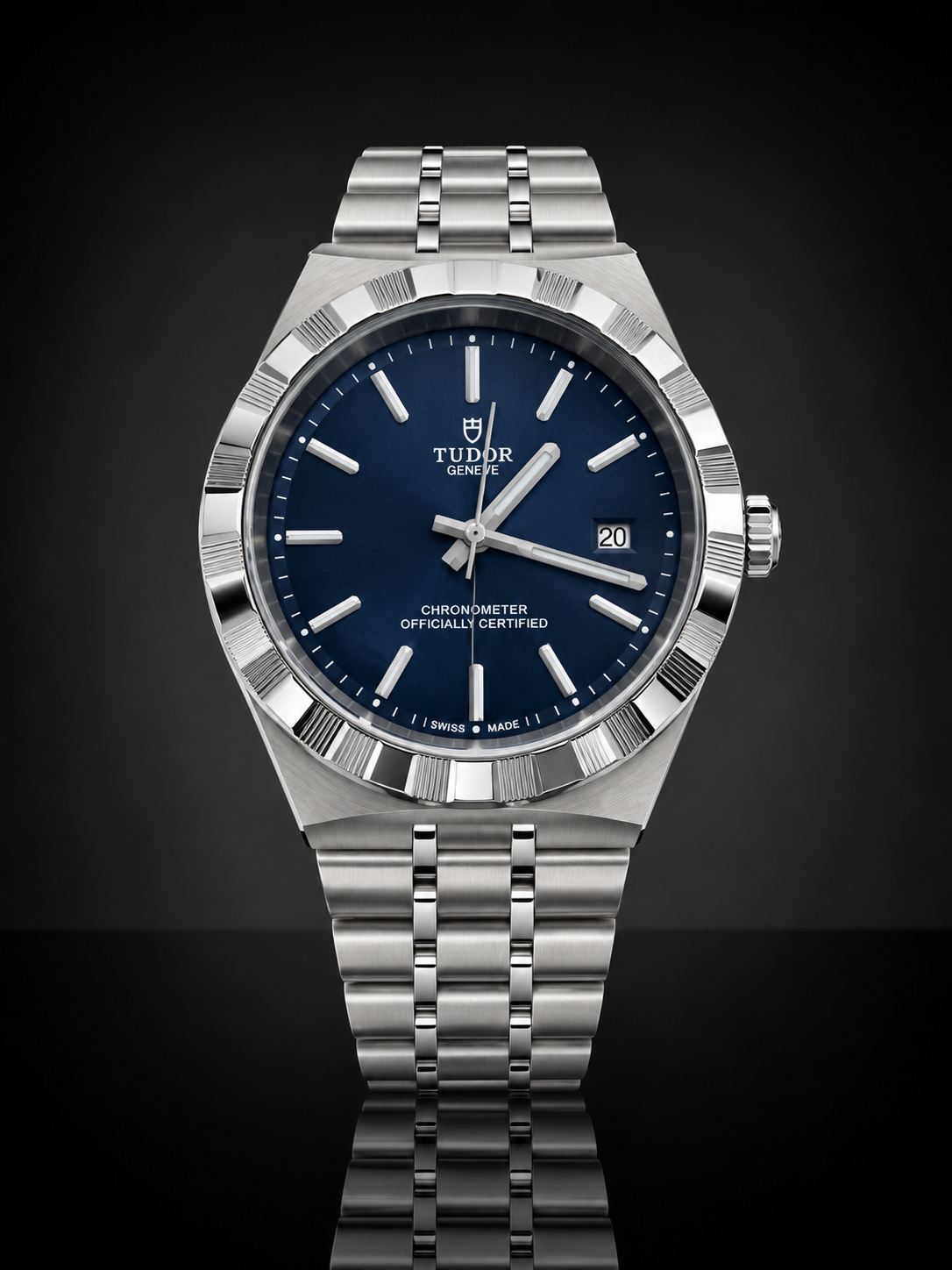 Tudor Royal, Automatic, Blue Dial, Notched Bezel, Steel Case (40mm)
